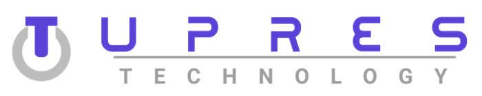 Logo Tupres Technology Blanco